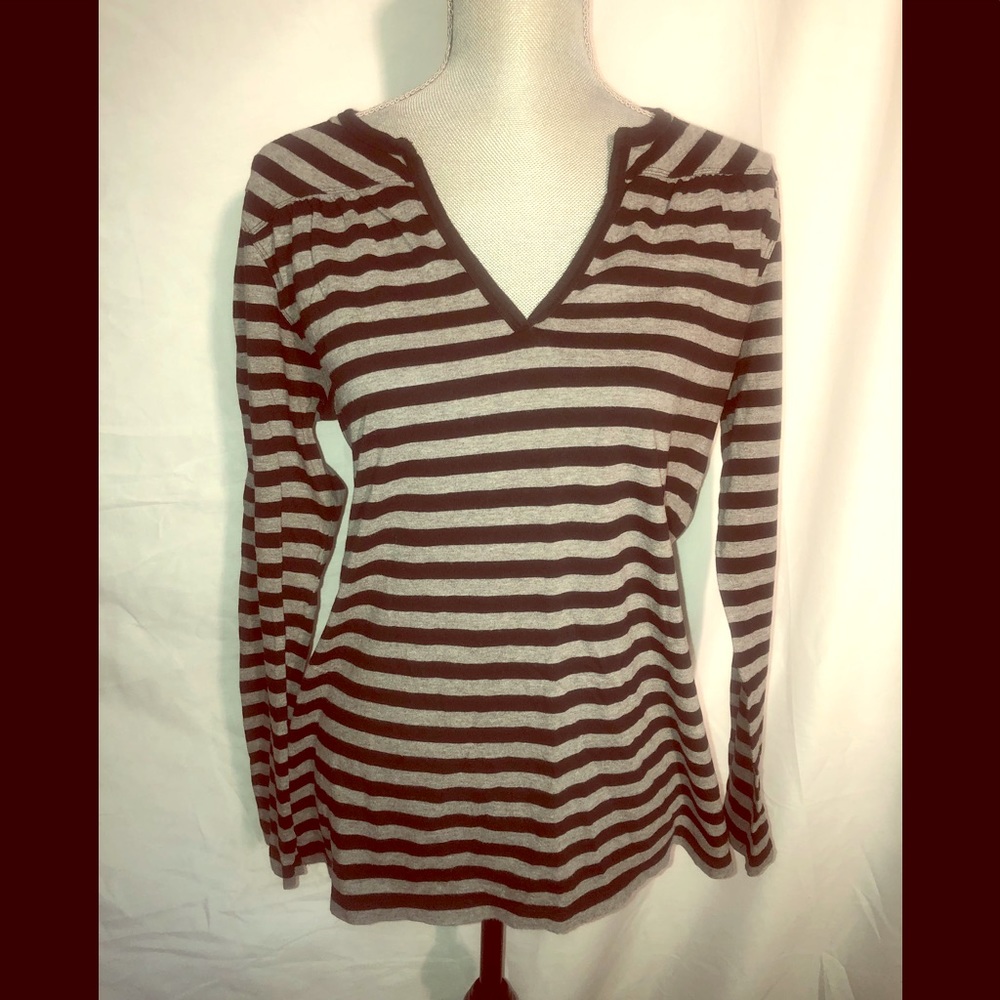 Long Sleeve Striped Top